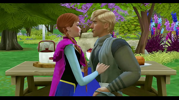 Frozen Hentai - Kristoff Fucks Anna Outdoors thumbnail