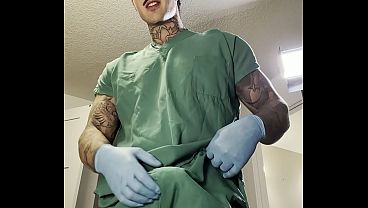 Hung Nurse Jakipz Teases & Warms His Patient With A Huge Dick Bulge (exclusive Video Sneak Peak) thumbnail
