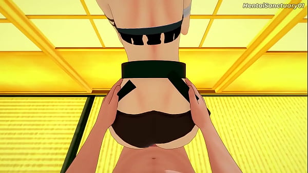 Ubel&rsquo;s Rough Bounce Ends in a Hot Splash &mdash; Frieren Hentai 