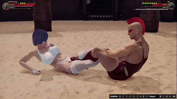 Lillith vs bea nf3d video game sex combat 