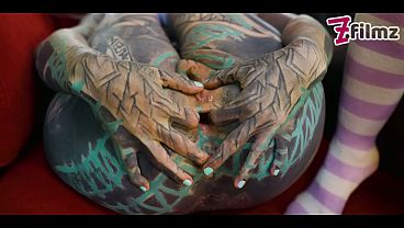 Nonton Two Slim Cuties Get Fucked By A Serviceman With Fat Cock thumbnail