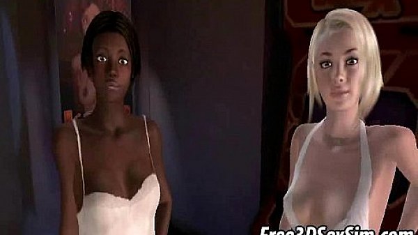 Demo of some sexy babes for 3D Sex villa game 