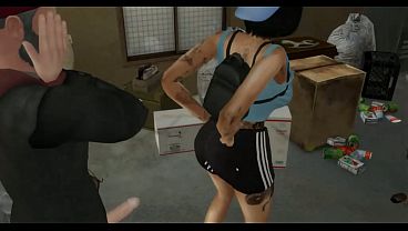 Asian babe banged by hobo in abandoned building Asian babe banged by hobo in abandoned building
