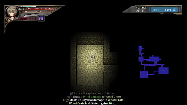 Roguelite game cursed blacksmith by ason cowgirl dungeon crawler alpha version trial 