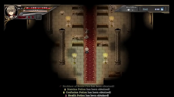 Roguelite game cursed blacksmith by ason cowgirl dungeon crawler alpha version trial 