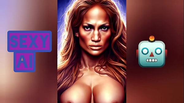 Jennifer Lopez_huge tits and ass perfect body_AI Art Tribute