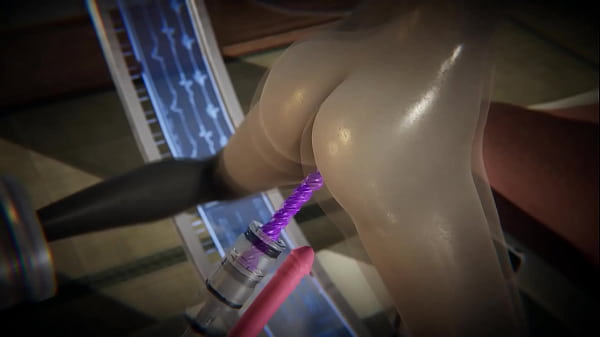 Final Fantasy 7_Remake - Jessie Rasberry in sex machine - 3D Porn