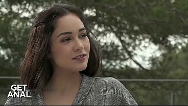 Hairy Pussy Spanish Ginebra Bellucci Outdoor Anal Sex with Big Dick