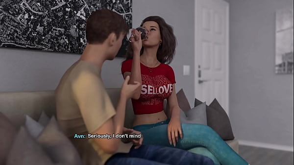 My bimbo dream #08 setpmom wears see through clothes at work 