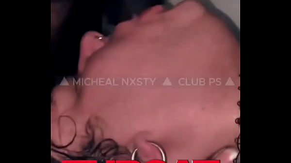 Micheal nxsty "throat fucking" throat diving a white country girl with no mercy while baby films every secon 