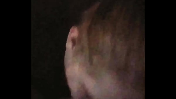 Redhead eats the load 