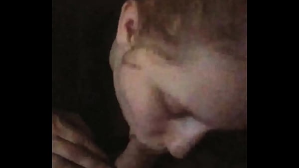 Redhead eats the load