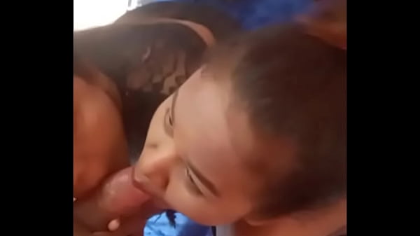 Two Women Blowjob A Lucky Guy thumbnail