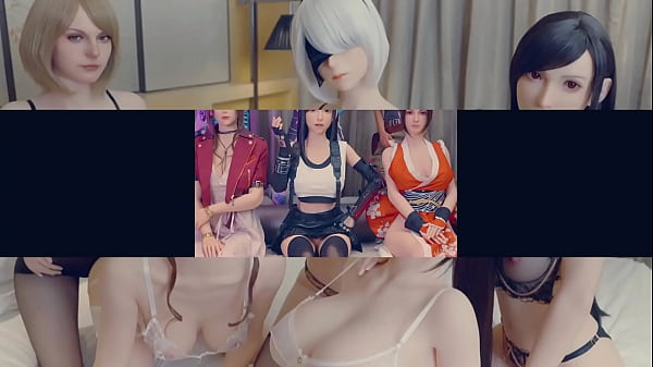 Reverse dildo ride super hot diva animation