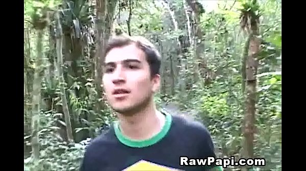 James and Caike enjoys bareback Anal Fuck on Camp Trip