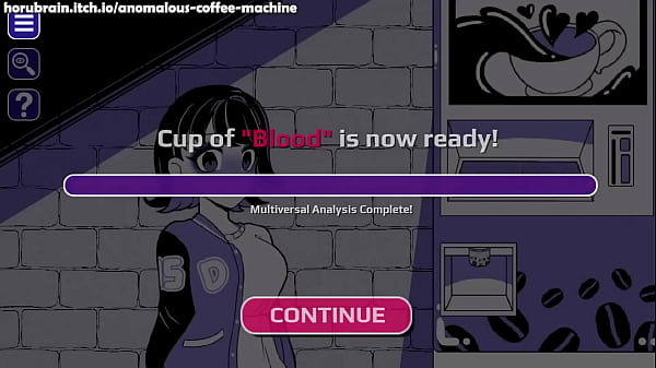 Anomalous coffee machine 