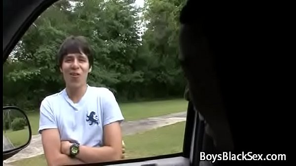 Black Muscular Gay Dude Fuck White Skinny Sexy Boy 08 