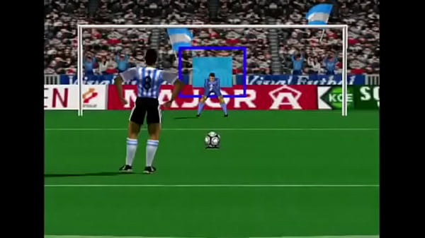 2 mans eat bad player ass in a soccer game 