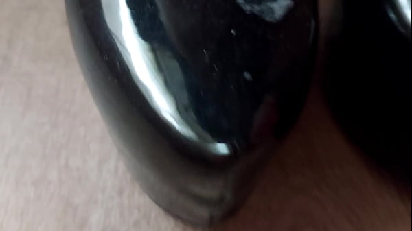 Spit and high heels shoes