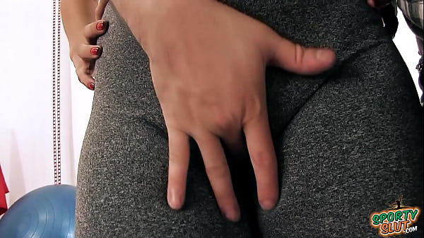 Play MP4 - Huge Natural Tits Teen Working Out and Fat Cameltoe