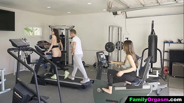 Play MP4 - FamilyOrgasm - Stepdaddy Gives Dick to the Gaals in the Gym