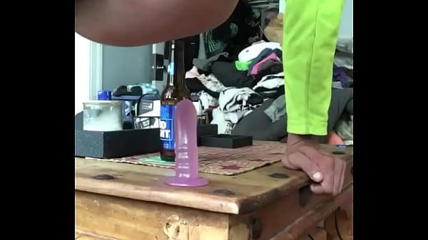 Finally Girlfriends Gone Fucked Dildo On Our Living Room Table thumbnail