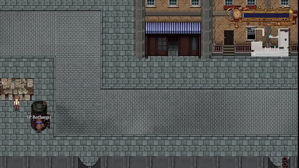 Play MP4 - Garota de peitos pequenos fica sem camisa perto de varios homens e eles n&atilde;o percebem - Detective girl of the steam city - Parte 3