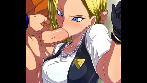 android 18 face fuck_by krillin