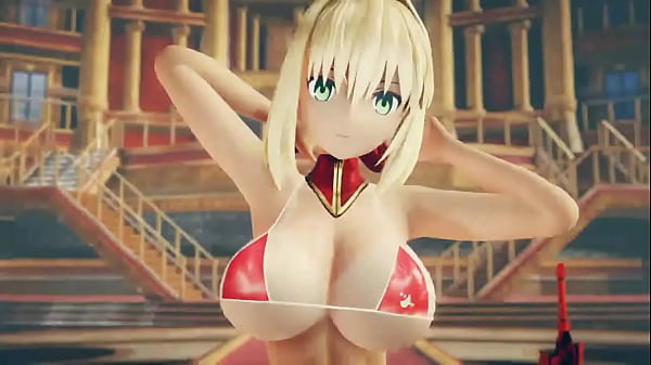 Fate grand order Nero_mmd r18_bon bon_chocolate