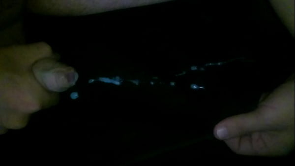 Uncut cock blows load