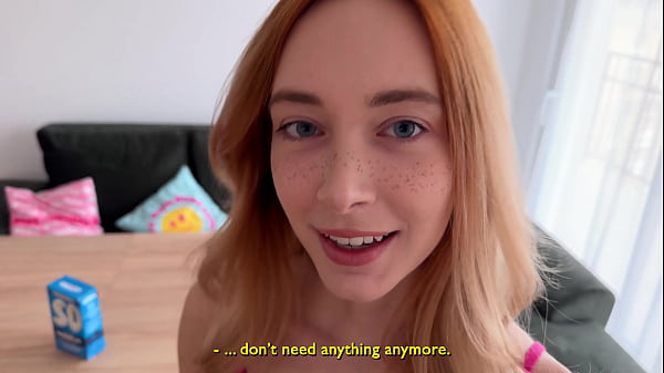 Did the neighbor come for salt a lustful girl won't let him go without sex 