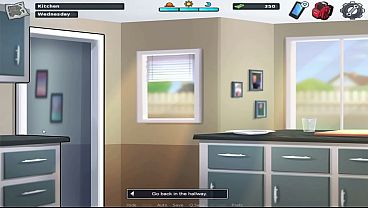 Two busty milfs pull one lucky guy into their wildest house threesome fantasy sex