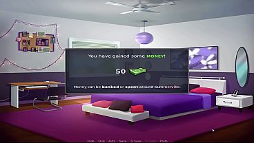 Two busty milfs pull one lucky guy into their wildest house threesome fantasy sex