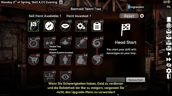 Corruption town #2 lucretia in der bar