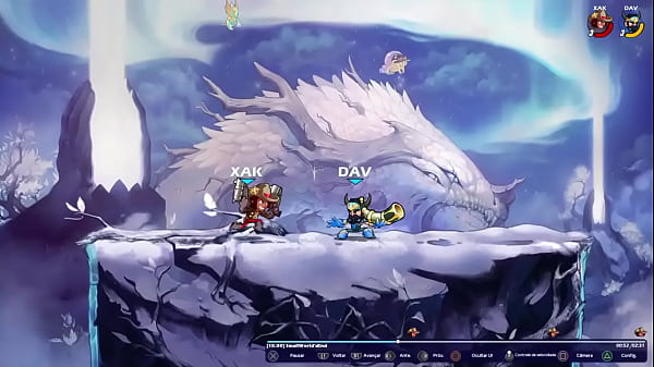 Viking barbudo com rola de martelo acabando com cowboy de la&ccedil;o 