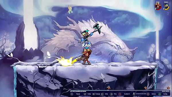 Viking barbudo com rola de martelo acabando com cowboy de la&ccedil;o 