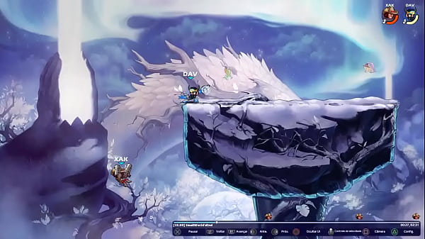 Viking barbudo com rola de martelo acabando com cowboy de la&ccedil;o 