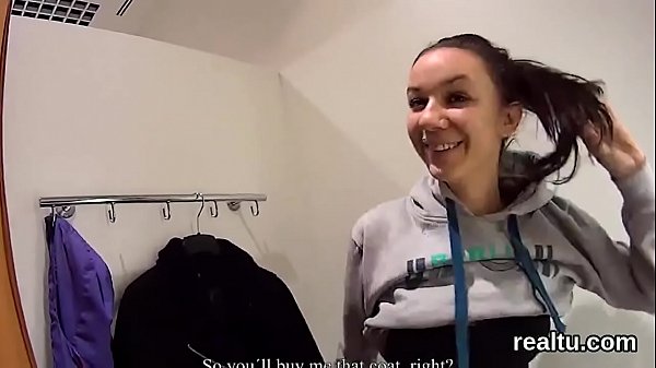 Stellar czech cutie gets tempted in the supermarket and nailed in_pov