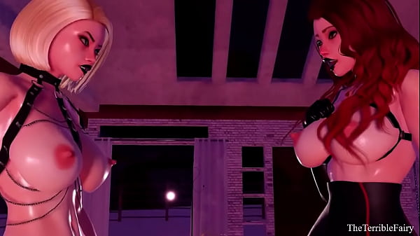 2 tall futanari bang a hot teen on christmas Alternate Version 