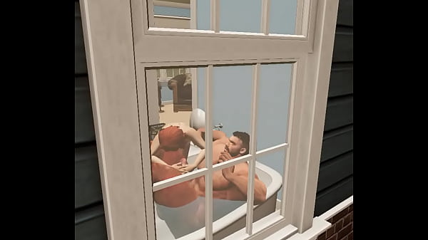 Nonton Spying On Hunky Neighbor thumbnail