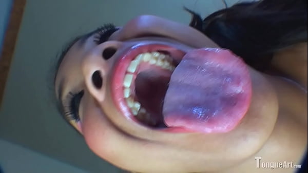 19 Year Old Showing Tongue thumbnail