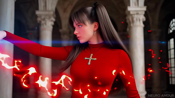 Rin magical girl&rsquo;s forbidden ritual ai generated