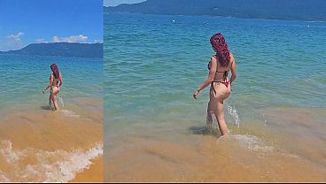 I Fuck A Latina Tourist On The Beach In Brazil thumbnail