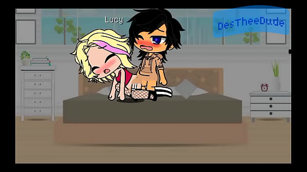 Big dick dude fucks slutty girl gacha club 