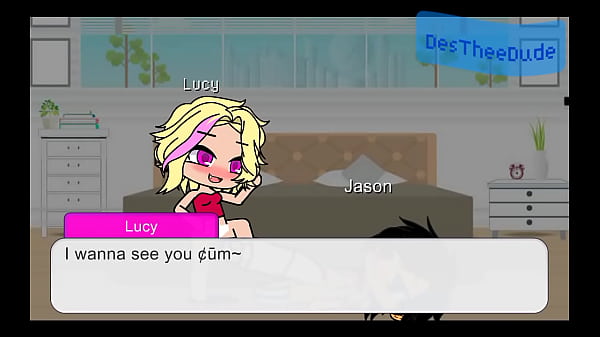 Big dick dude fucks slutty girl gacha club