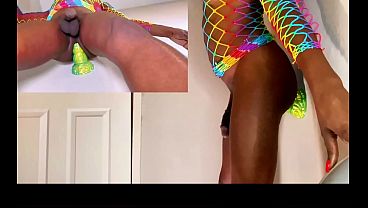 Double Trouble: Merlin Vs 2 Big Dildos 