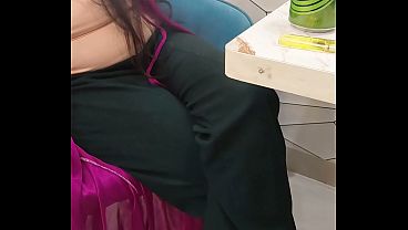 Beautiful indian women enjoying drink in a hotel