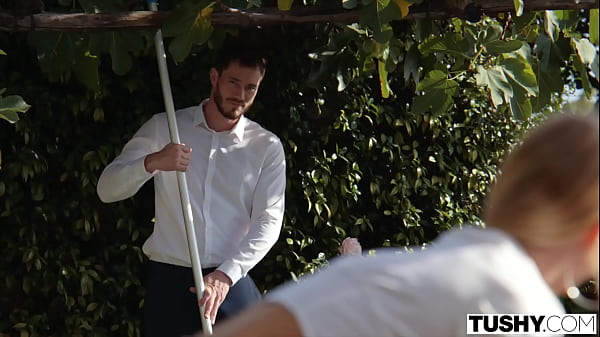 Play MP4 - TUSHY Stunning Nancy seduces coworker for her anal fantasy