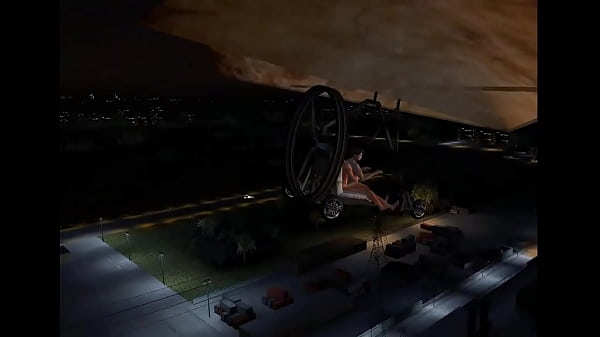 HANDGLIDING_NAKED OVER THE CITY