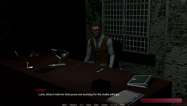 Away From Home 8 Liam Meets New Friend Allison Playful Story Moment Visual Novel Gameplay 